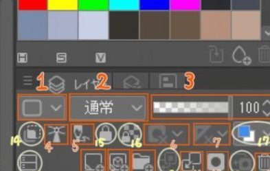 アイコンの説明